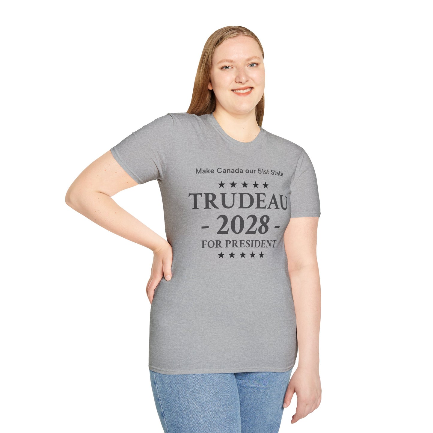 Trudeau 2028 - Unisex Softstyle T-Shirt