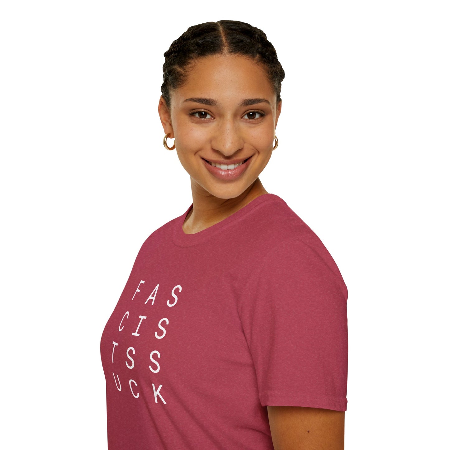 Fascists Suck - Unisex Softstyle T-Shirt