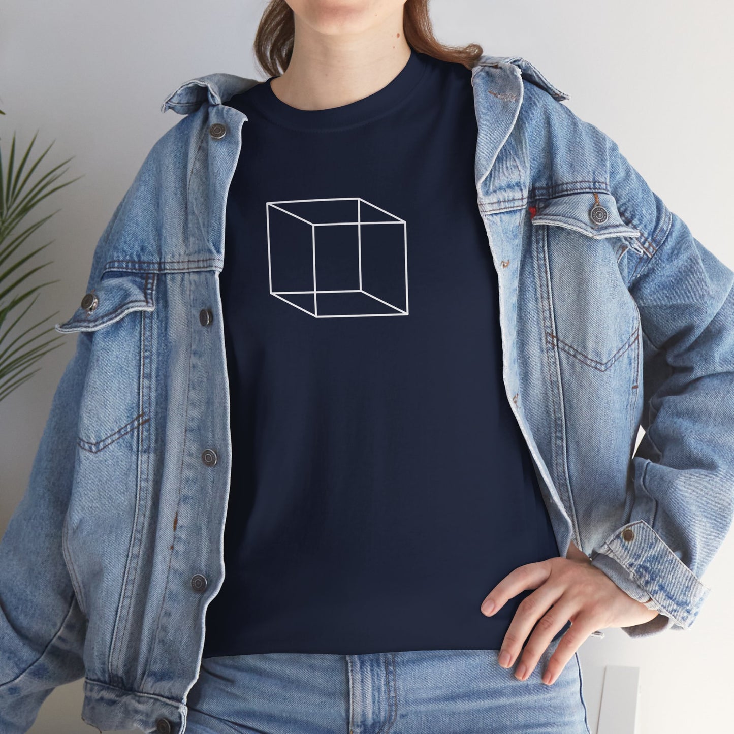 3d Cube - Unisex Heavy Cotton T-Shirt