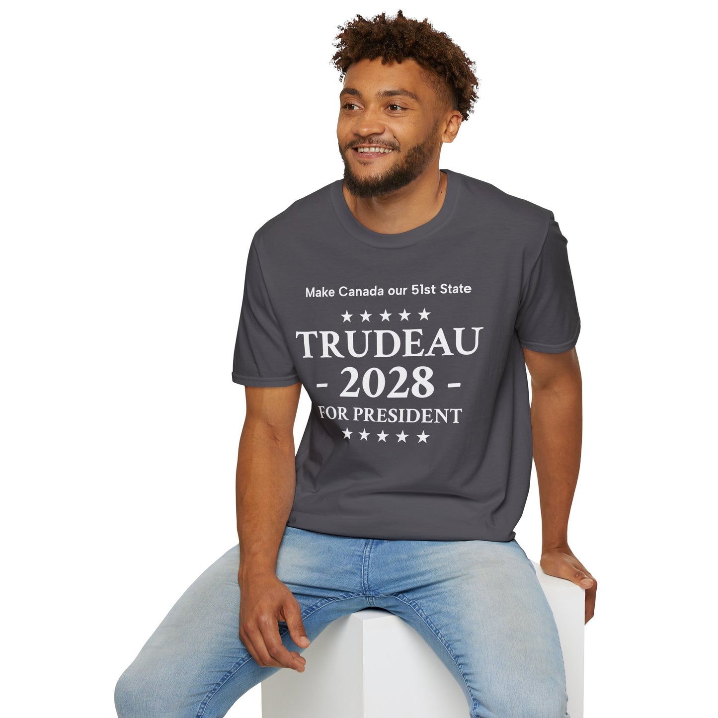 Trudeau 2028 - Unisex Softstyle T-Shirt
