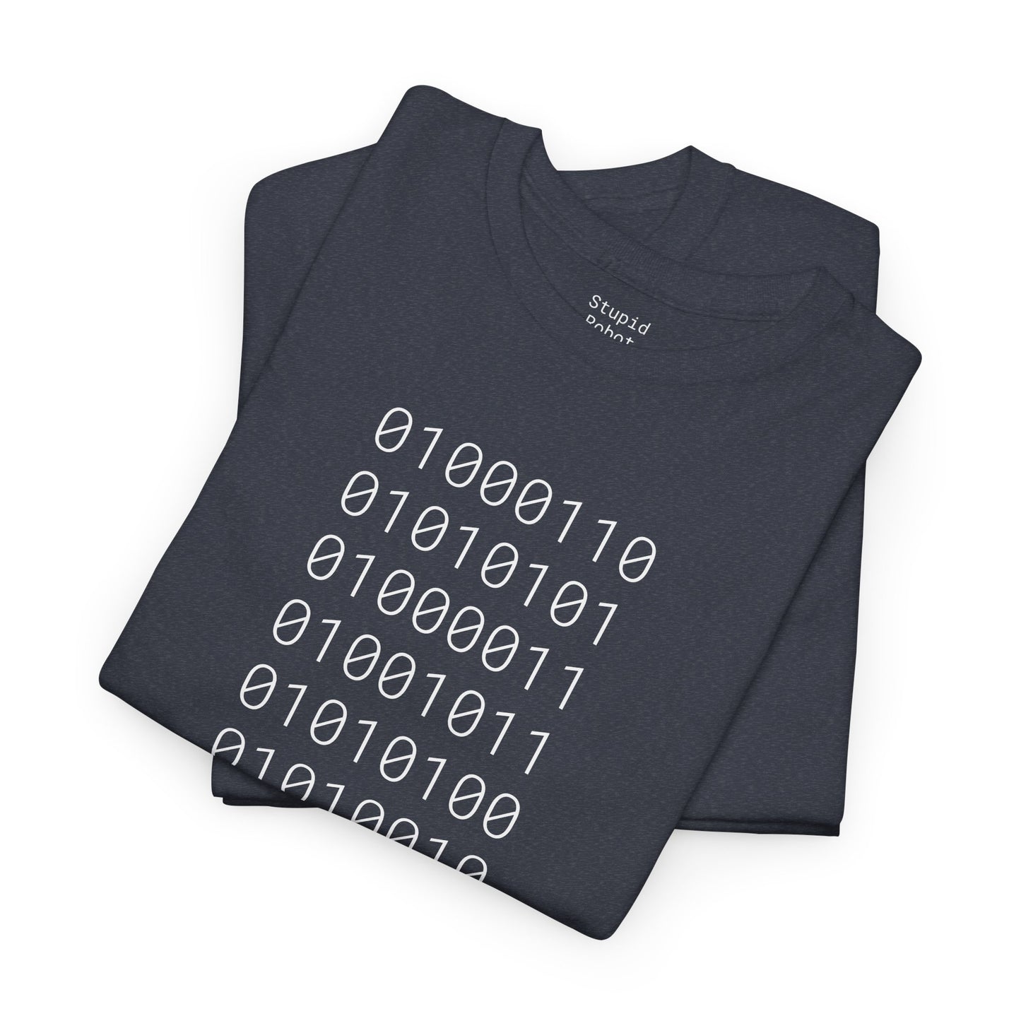 FUCK TRUMP (binary) - Unisex Heavy Cotton T-Shirt