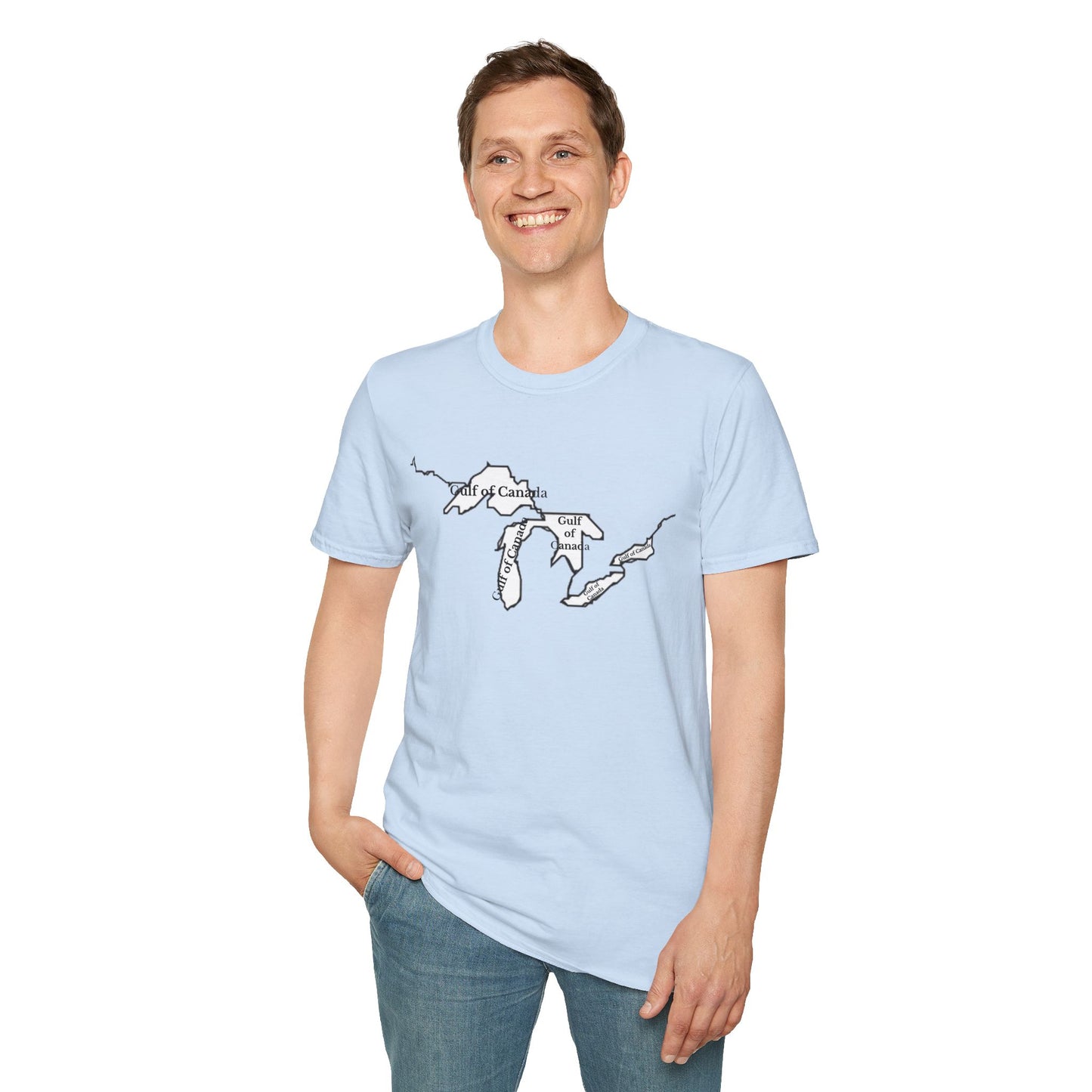 Gulf of Canada - Unisex Softstyle T-Shirt