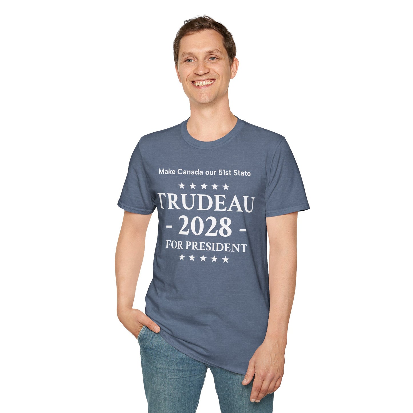 Trudeau 2028 - Unisex Softstyle T-Shirt